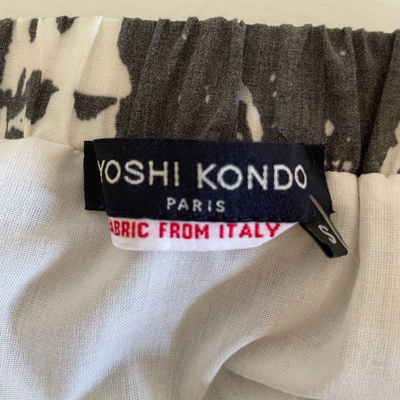 YOSHI KONDO Pleated Skirt Size Small - Picture 4 of 4